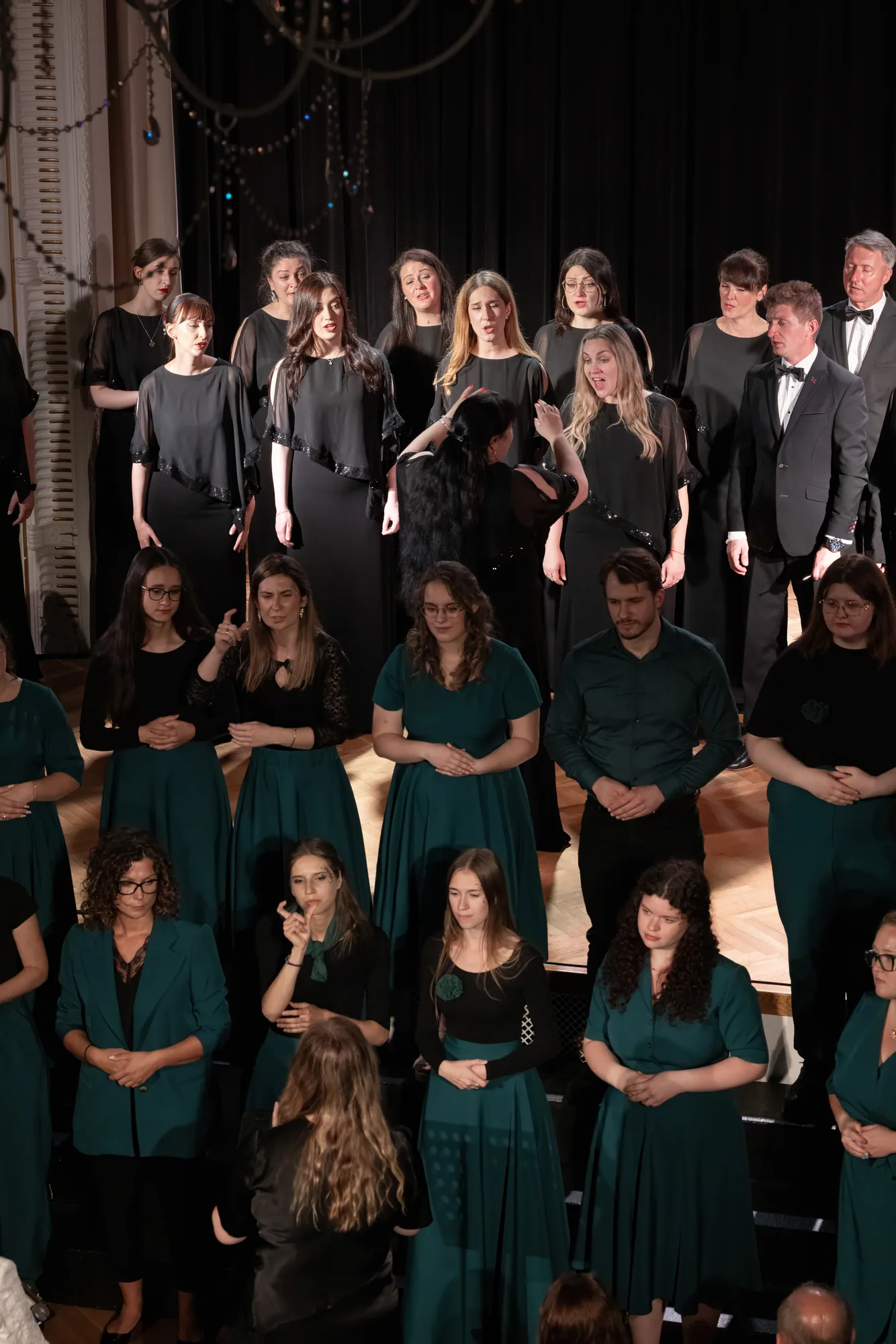 Silesian Chamber Choir Ad libitum on stage